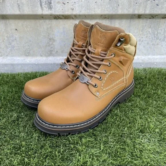 Camel crown shop hiking boots